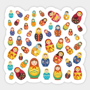 Matryoshka Dolls Sticker